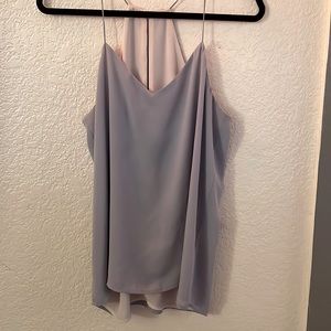 Lavender and Peach Tone Blouse
